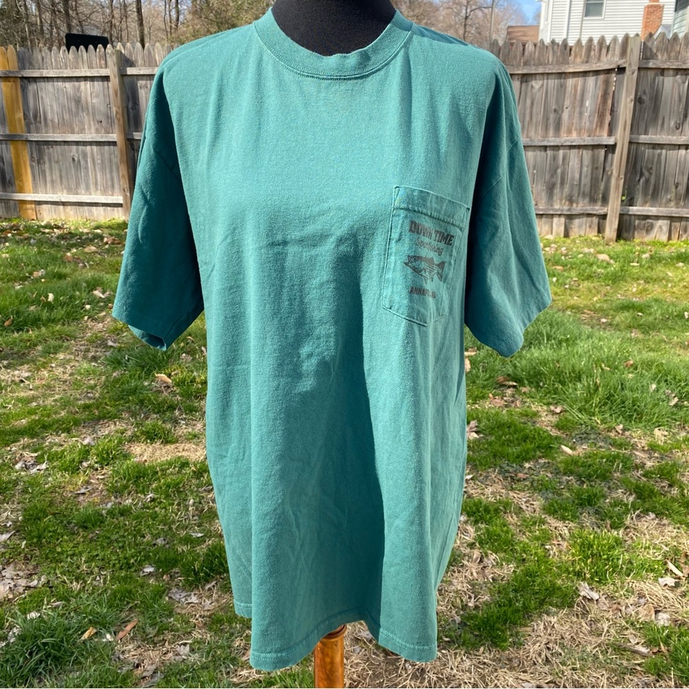 Annapolis Sport-fishing Pocket T-Shirt